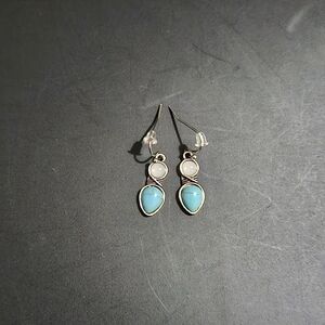 Elegant Turquoise Drop Earrings